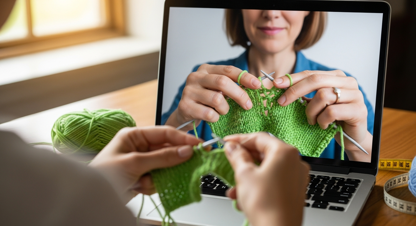 Пошаговые техники вязания онлайн