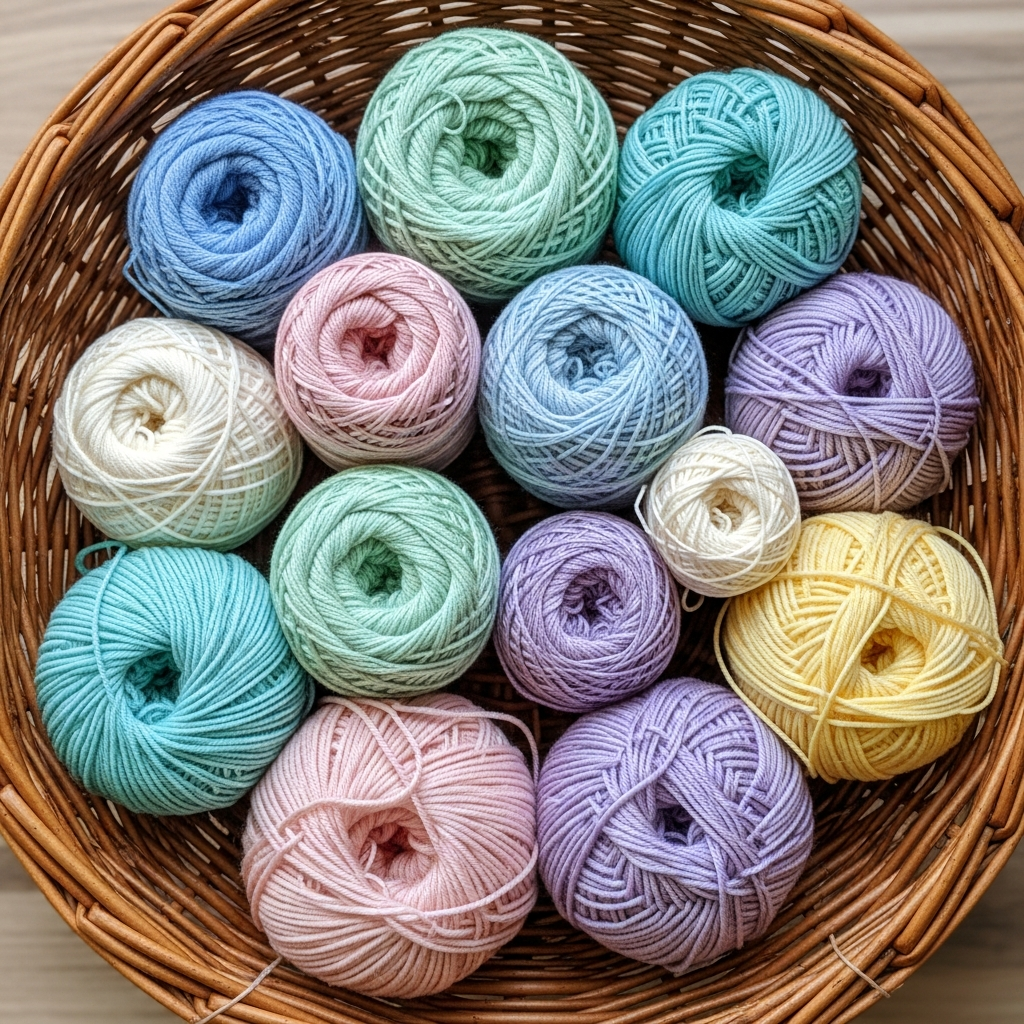 Коллекция пряжи